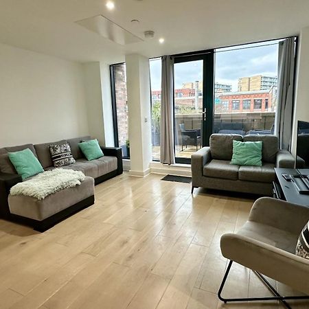 Lux Livin' Apartments - Luxury 2 Bed Apartment With Sky Garden Manchester Zewnętrze zdjęcie