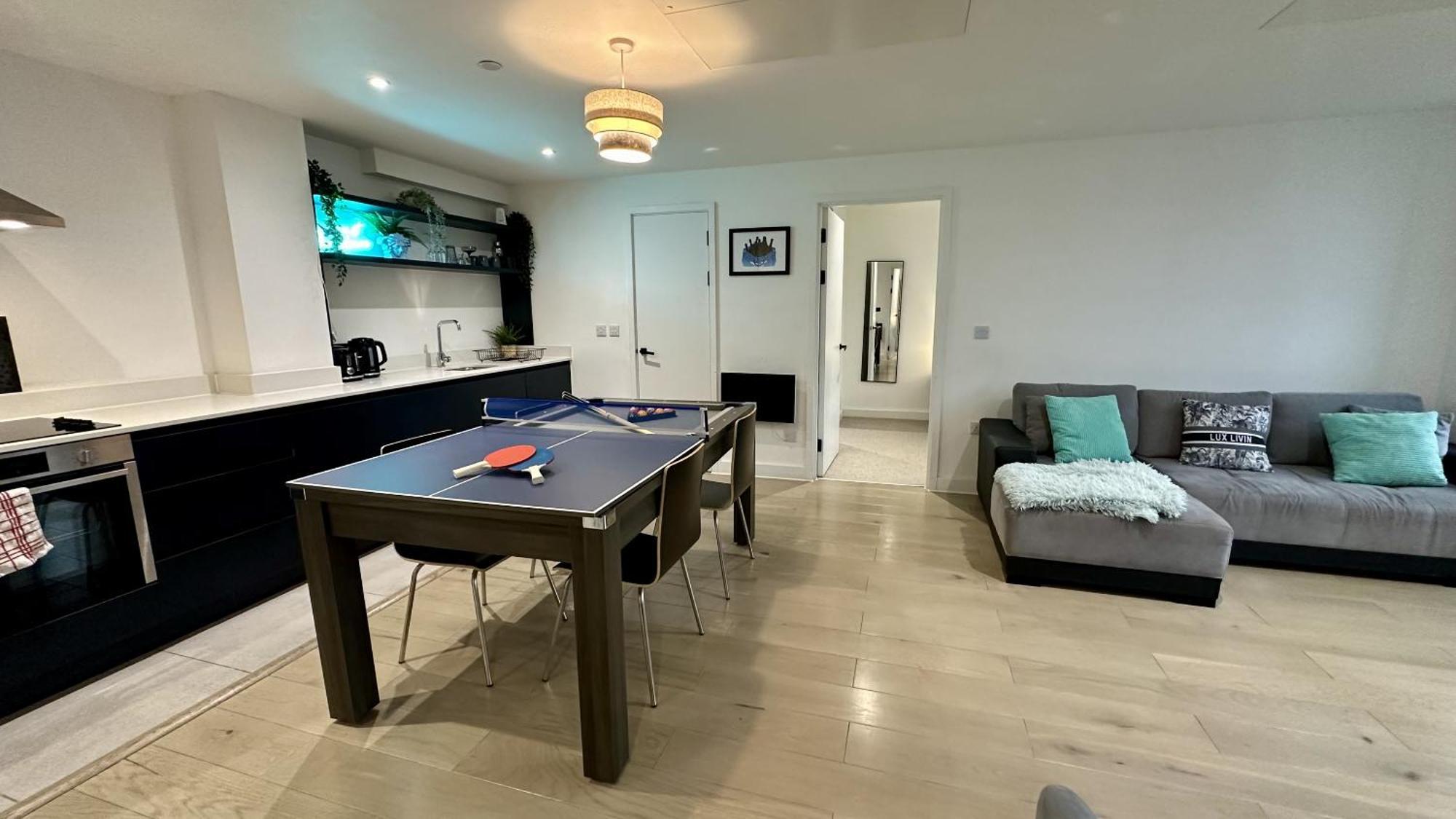 Lux Livin' Apartments - Luxury 2 Bed Apartment With Sky Garden Manchester Zewnętrze zdjęcie