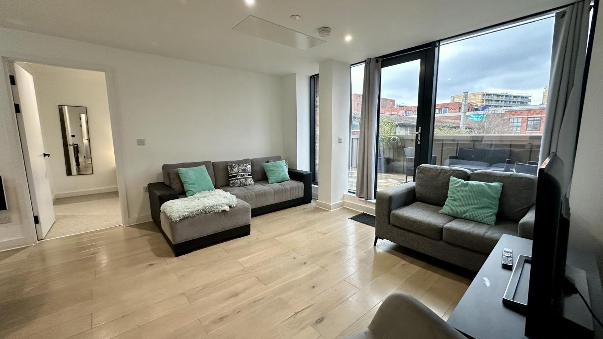 Lux Livin' Apartments - Luxury 2 Bed Apartment With Sky Garden Manchester Zewnętrze zdjęcie