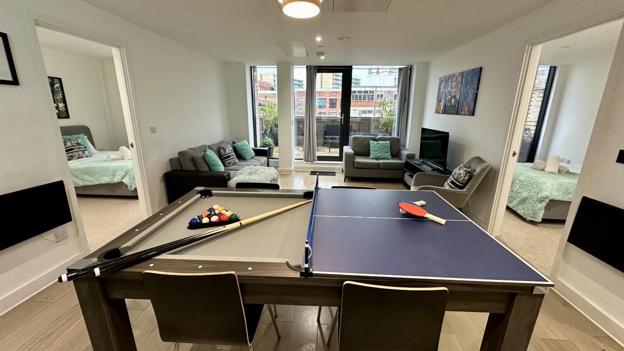 Lux Livin' Apartments - Luxury 2 Bed Apartment With Sky Garden Manchester Zewnętrze zdjęcie