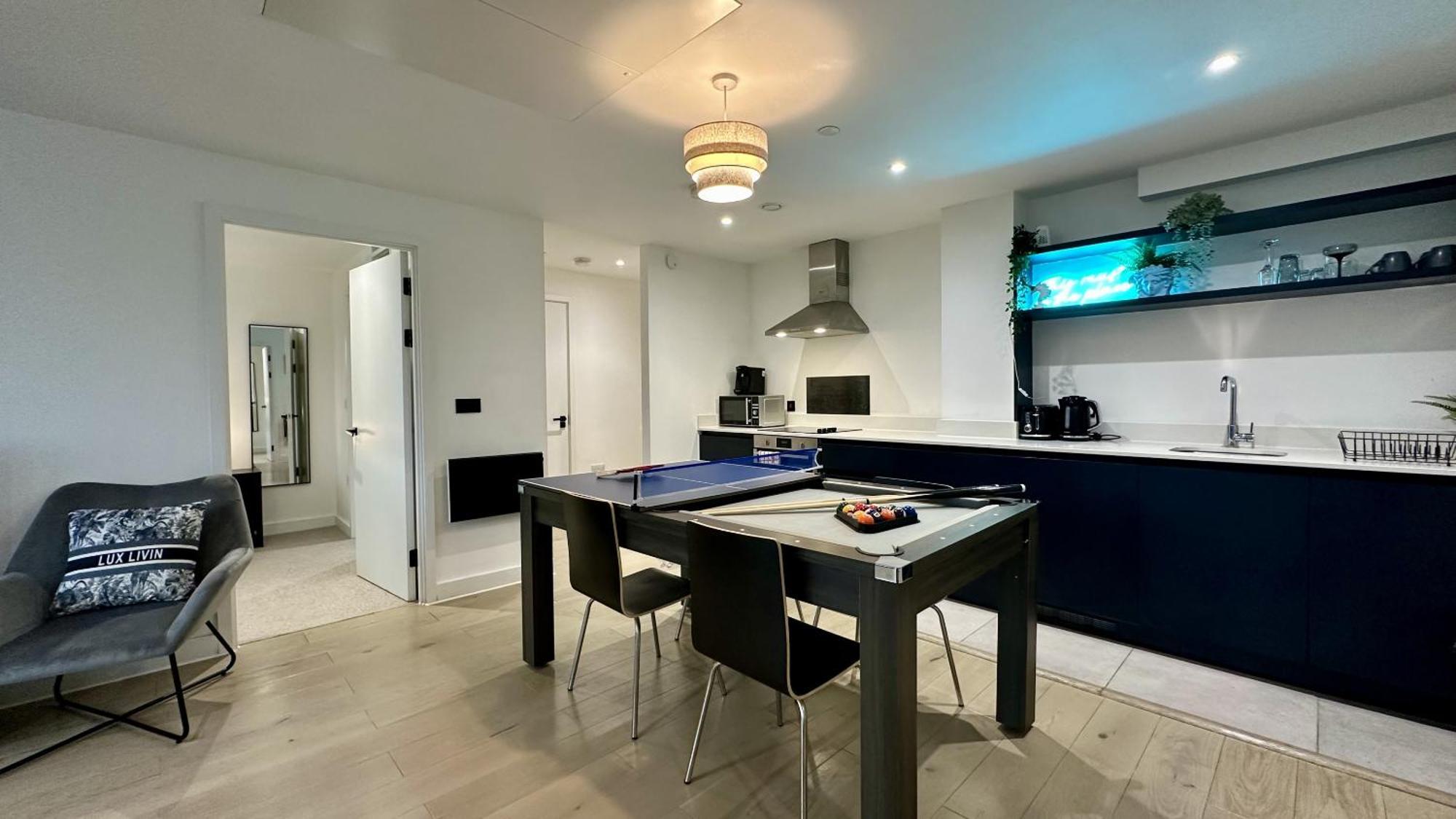 Lux Livin' Apartments - Luxury 2 Bed Apartment With Sky Garden Manchester Zewnętrze zdjęcie