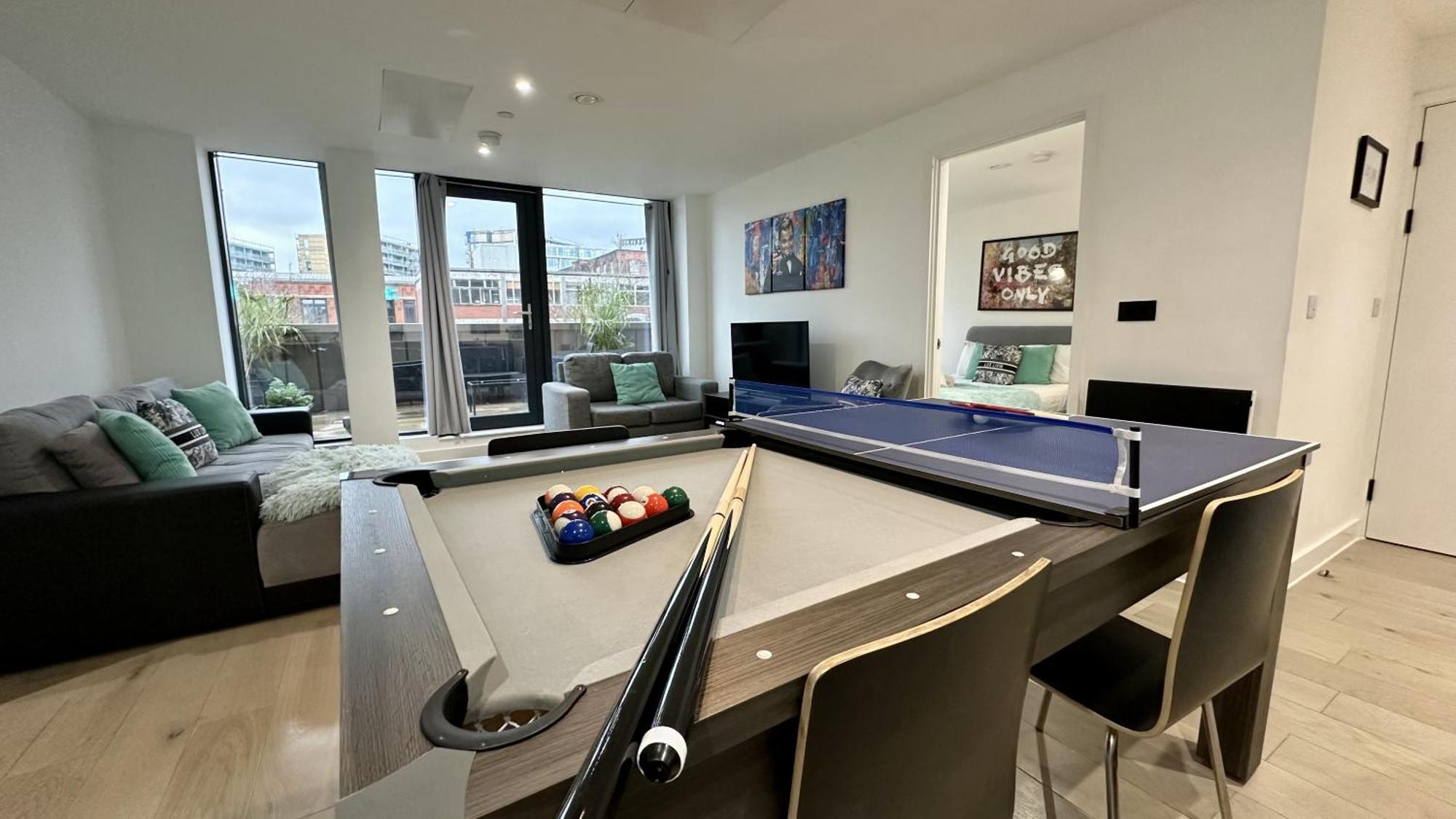 Lux Livin' Apartments - Luxury 2 Bed Apartment With Sky Garden Manchester Zewnętrze zdjęcie