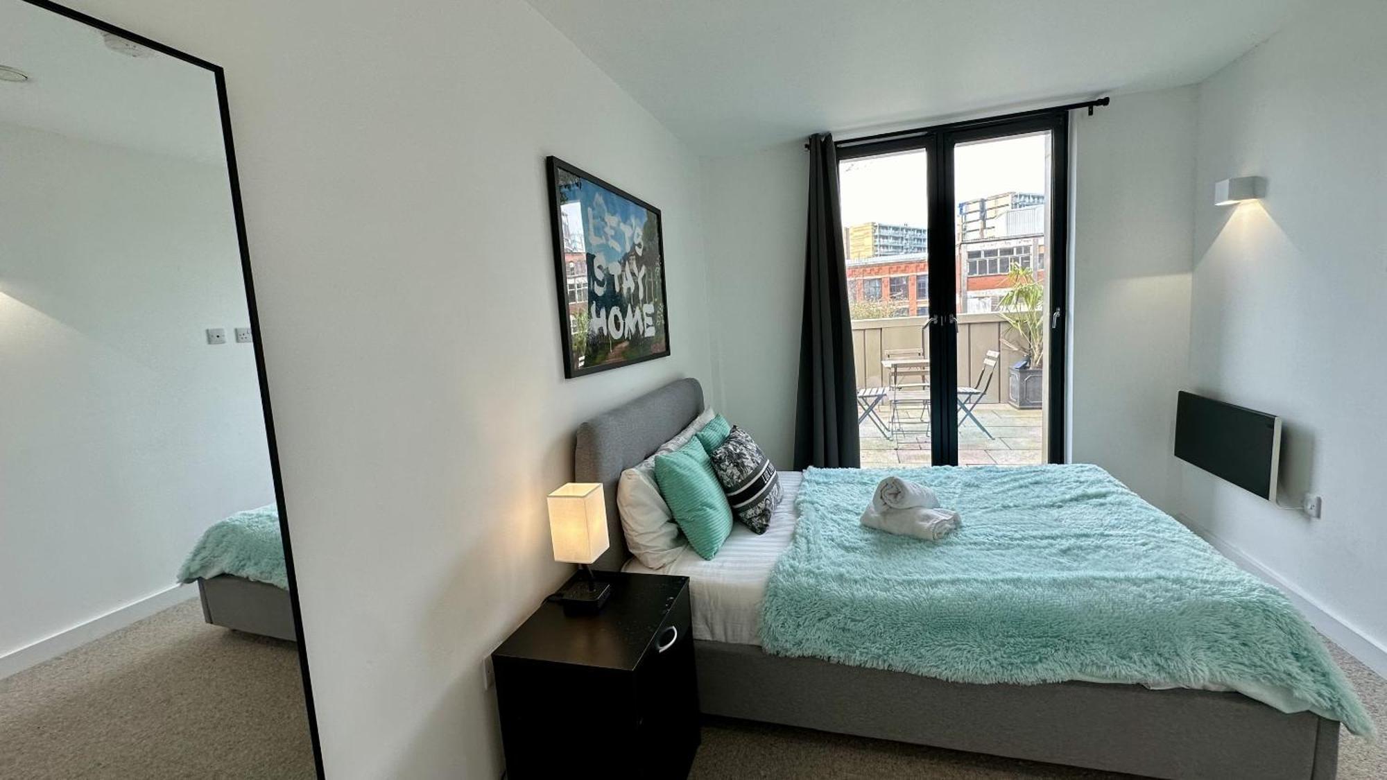 Lux Livin' Apartments - Luxury 2 Bed Apartment With Sky Garden Manchester Zewnętrze zdjęcie