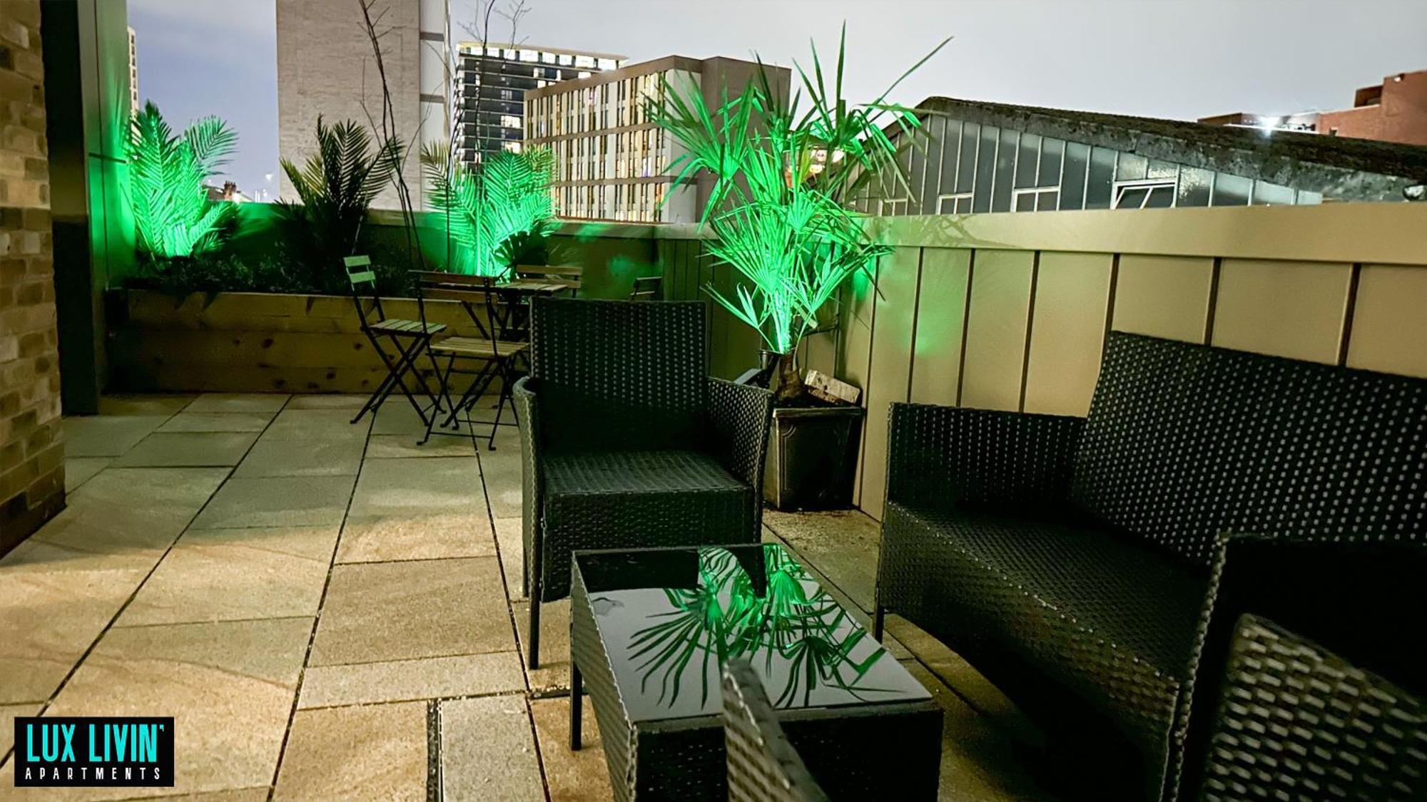 Lux Livin' Apartments - Luxury 2 Bed Apartment With Sky Garden Manchester Pokój zdjęcie